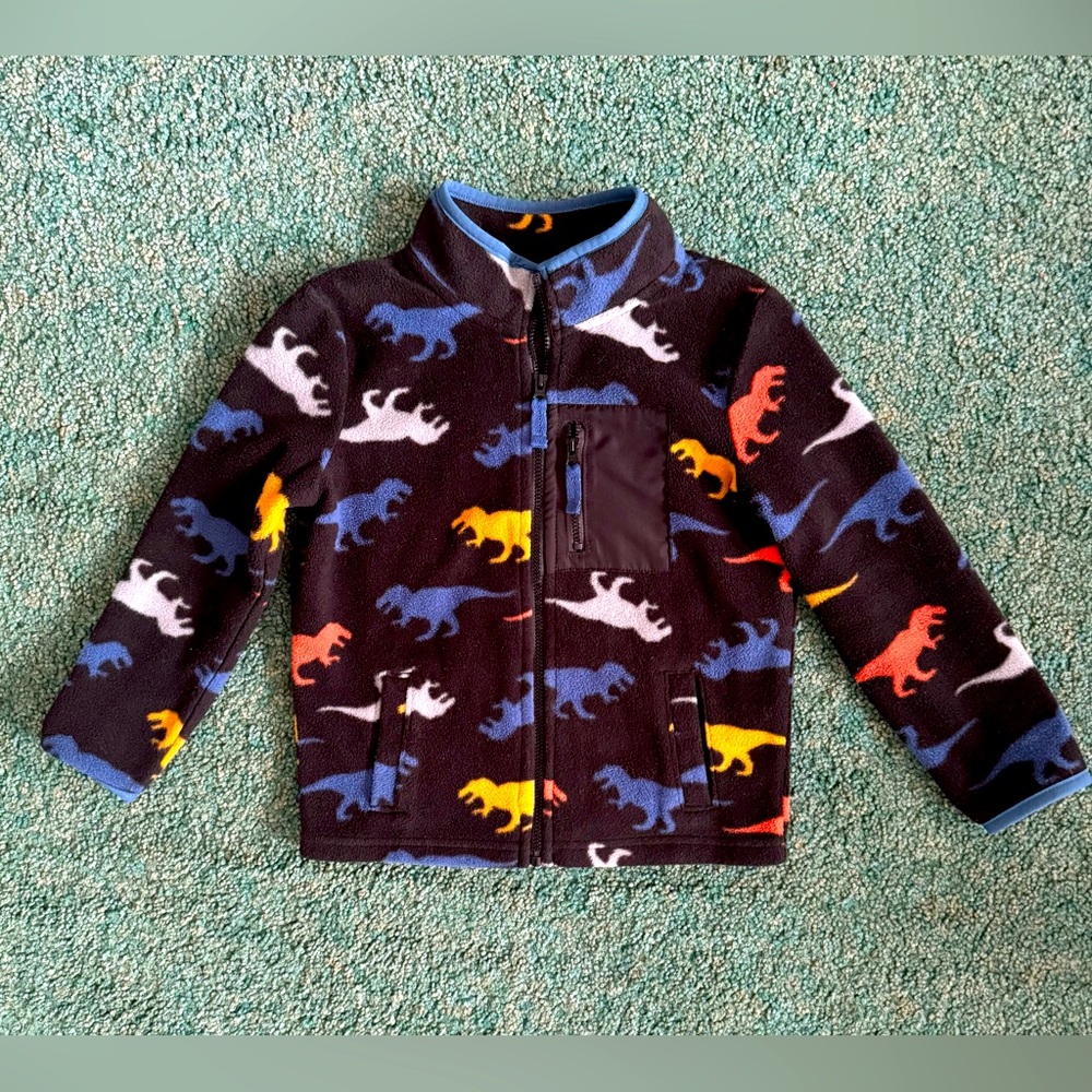 Toddler Jumping Beans Microfleece Full Zip Jacket size 5T